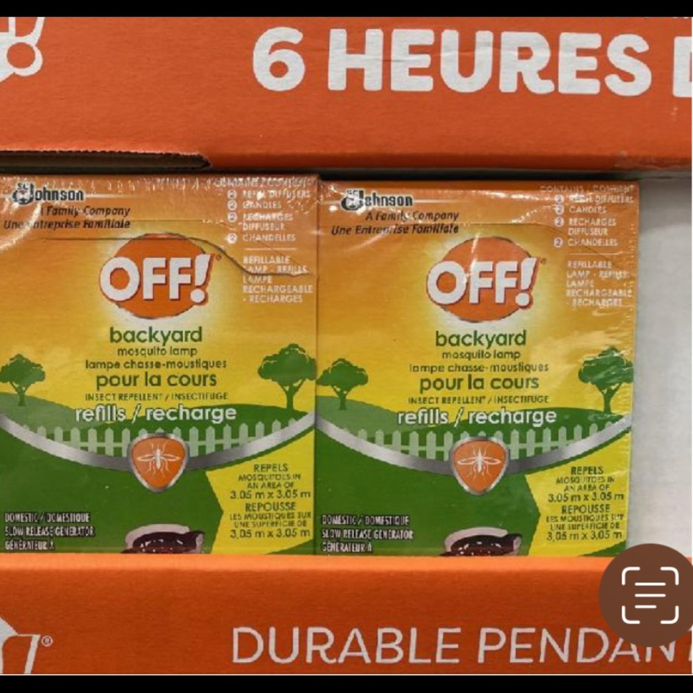 Off! Mosquito Lamp x 2
